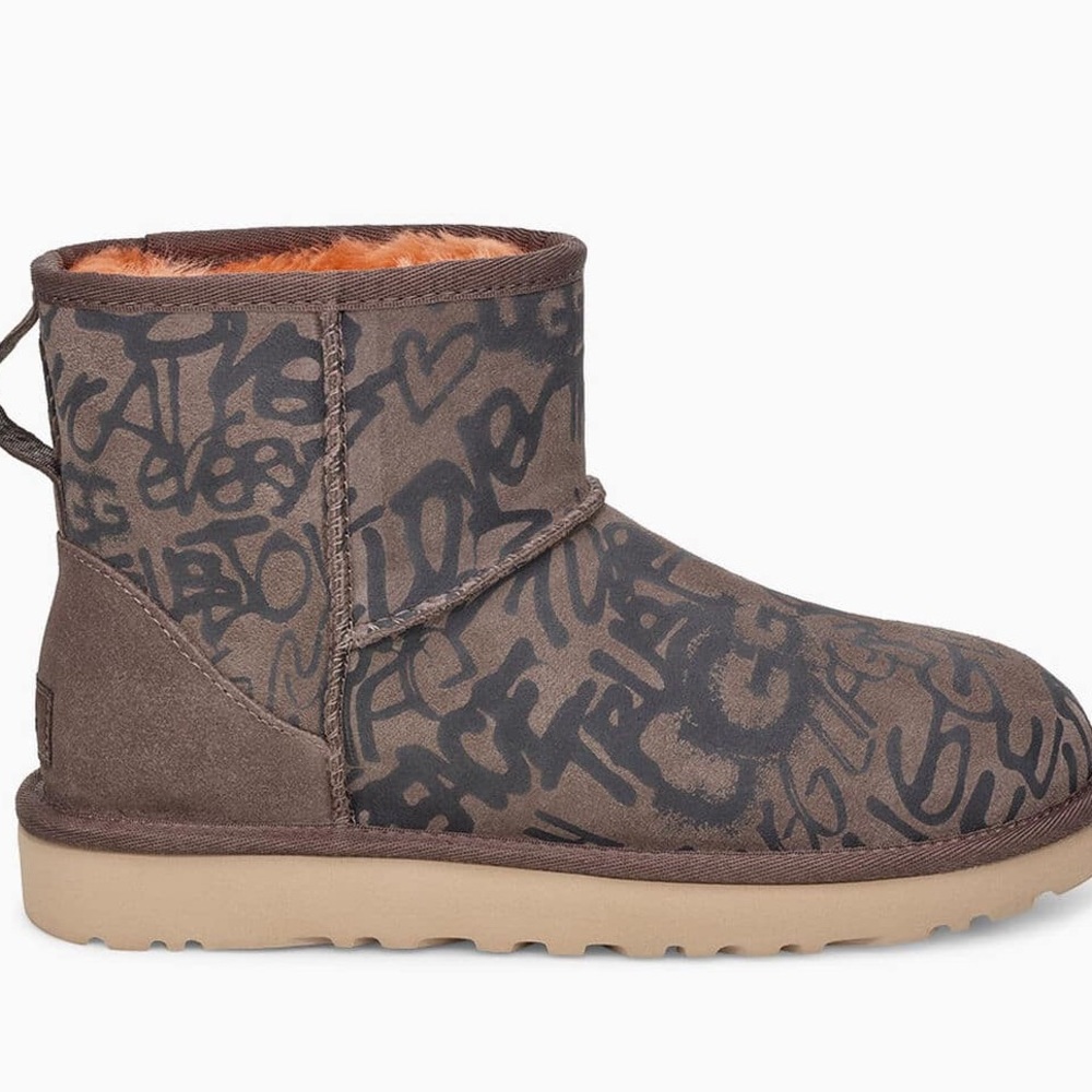UGG Classic Street Graffiti Mini Boot